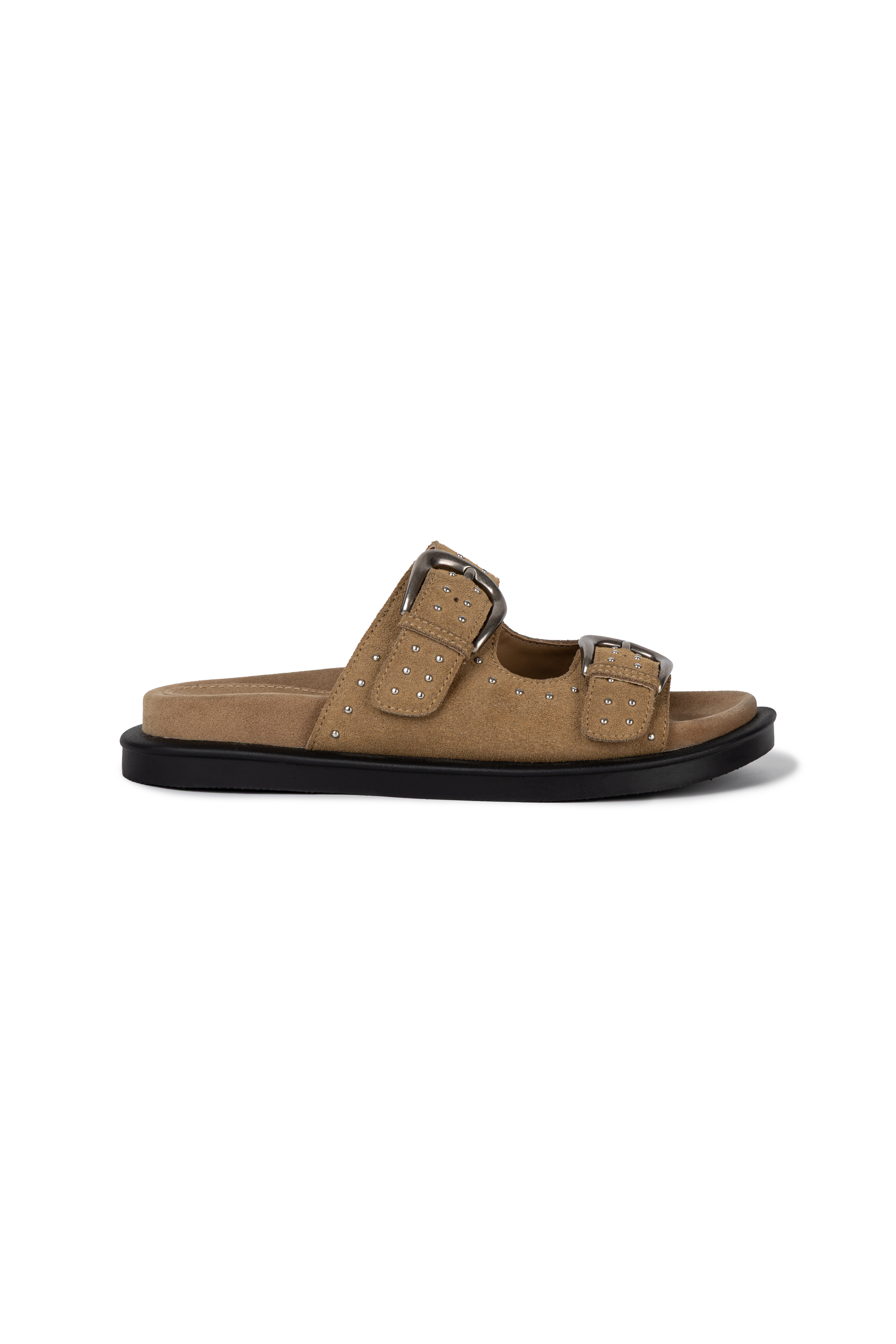 KHIHO DUOLY BUCKLE SLIDE BEIGE K25-SH017 BG