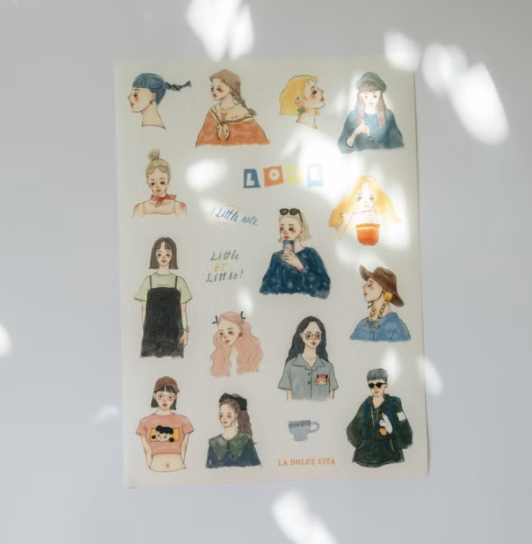 甜蜜生活｜地球旅程有你真好 貼紙