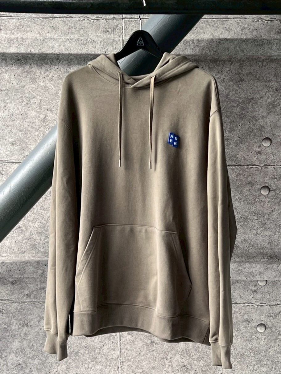 ADER 基本款 胸前刺繡小Logo 帽T