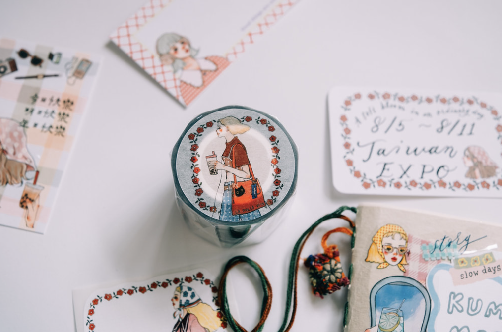 甜蜜生活｜我們快樂地向前走 PET 膠帶