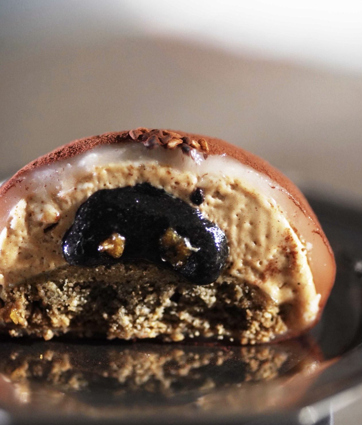 咖啡芝麻大福曲奇