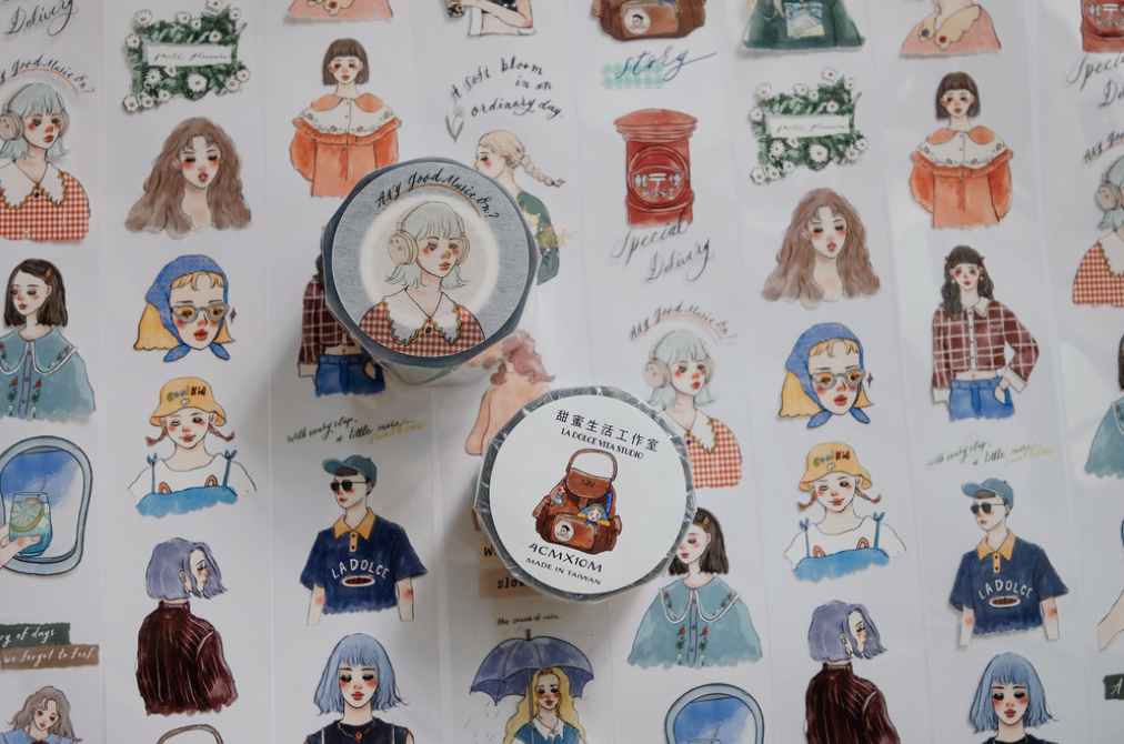 甜蜜生活｜甜蜜慢旅  PET 膠帶