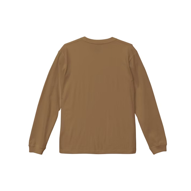 United Athle UA 5.6OZ 長袖T 頂級柔棉 長袖T恤 深駝色 3501101-743 [台灣現貨]