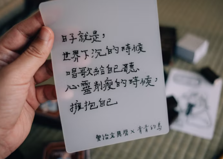 甜蜜生活｜青青的島 日子就是 印章墊