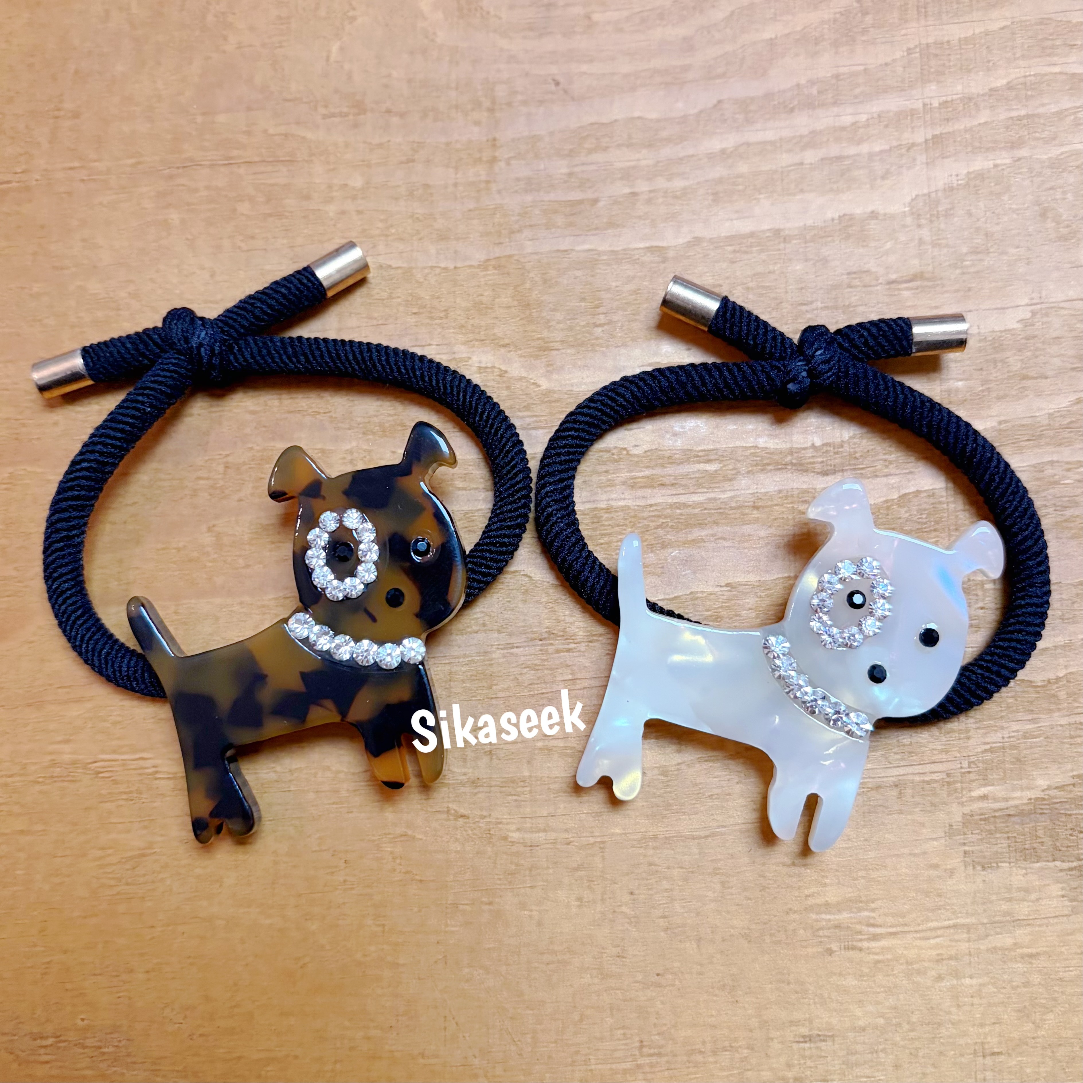 玳瑁斑點狗橡筋