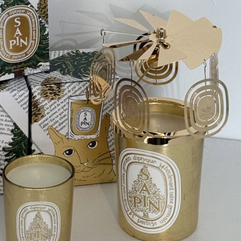 Diptyque - 2025 Holiday Carrousel For Classic Candle 190g 2025聖誕限定旋轉燭罩