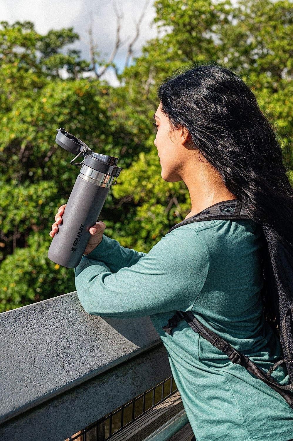 【預購】Stanley K111894 The Quick Flip Go 保溫瓶 24OZ (黃色)