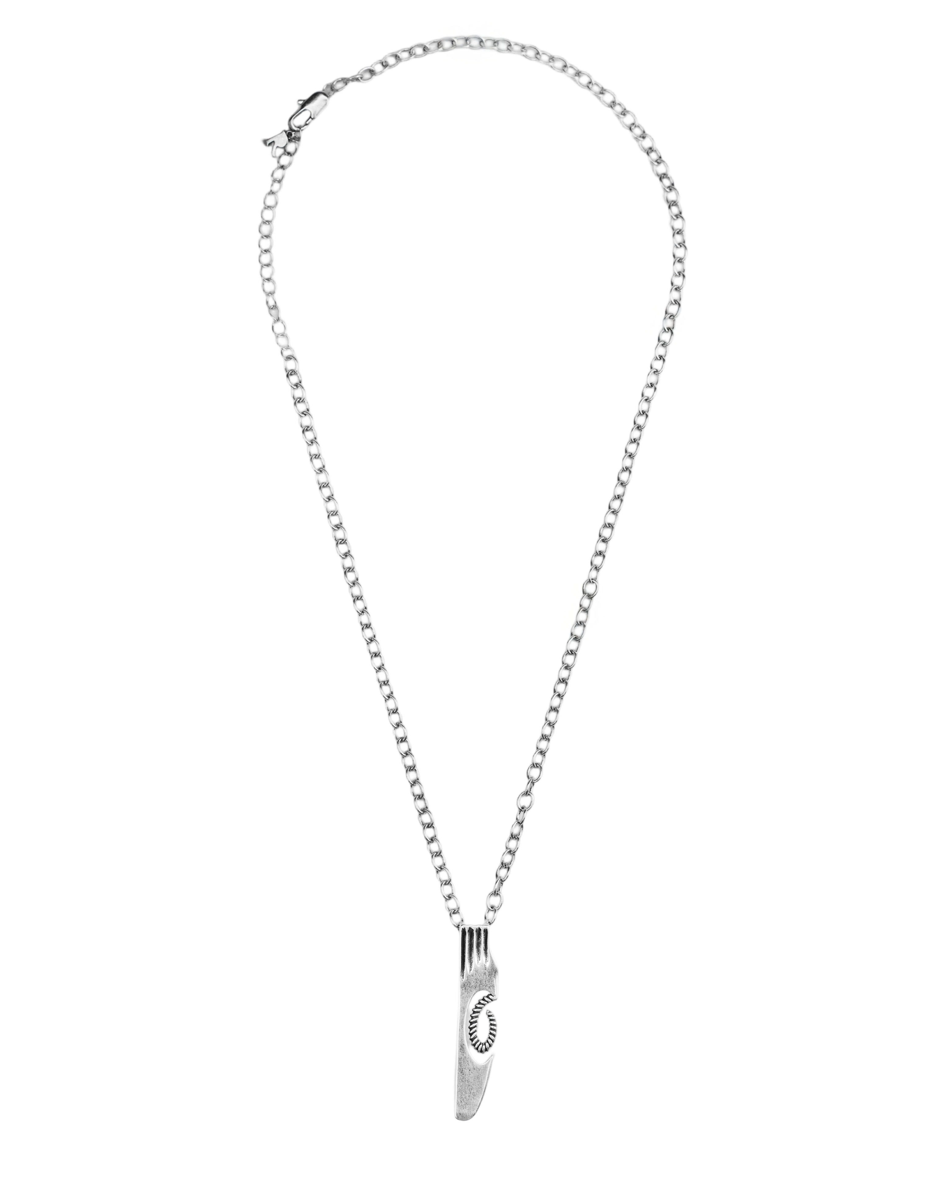 RECOVERY 失能刀子項鍊 (古銀)