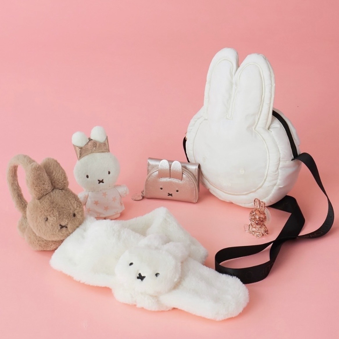 MIFFYｘOPAQUE.CLIP 米菲兔 吊飾/收納包/耳罩 聯名 多款商品 日本代購