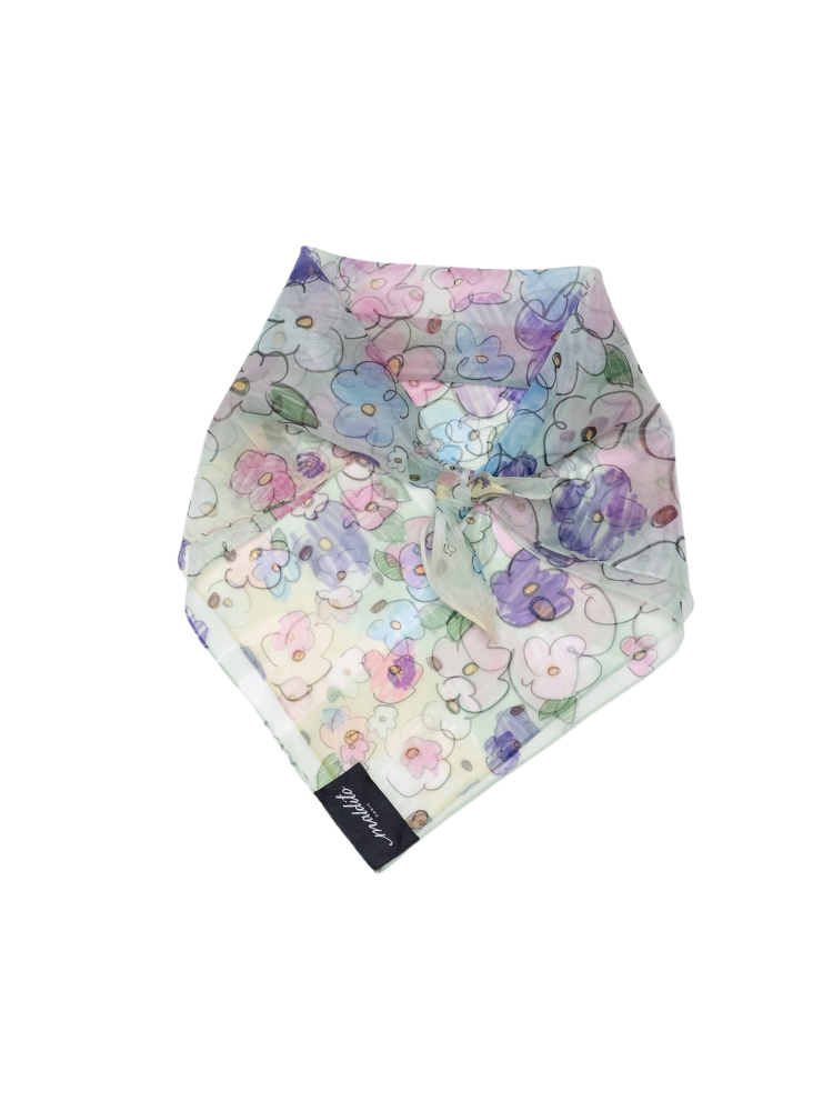 Flower Squared Scarf