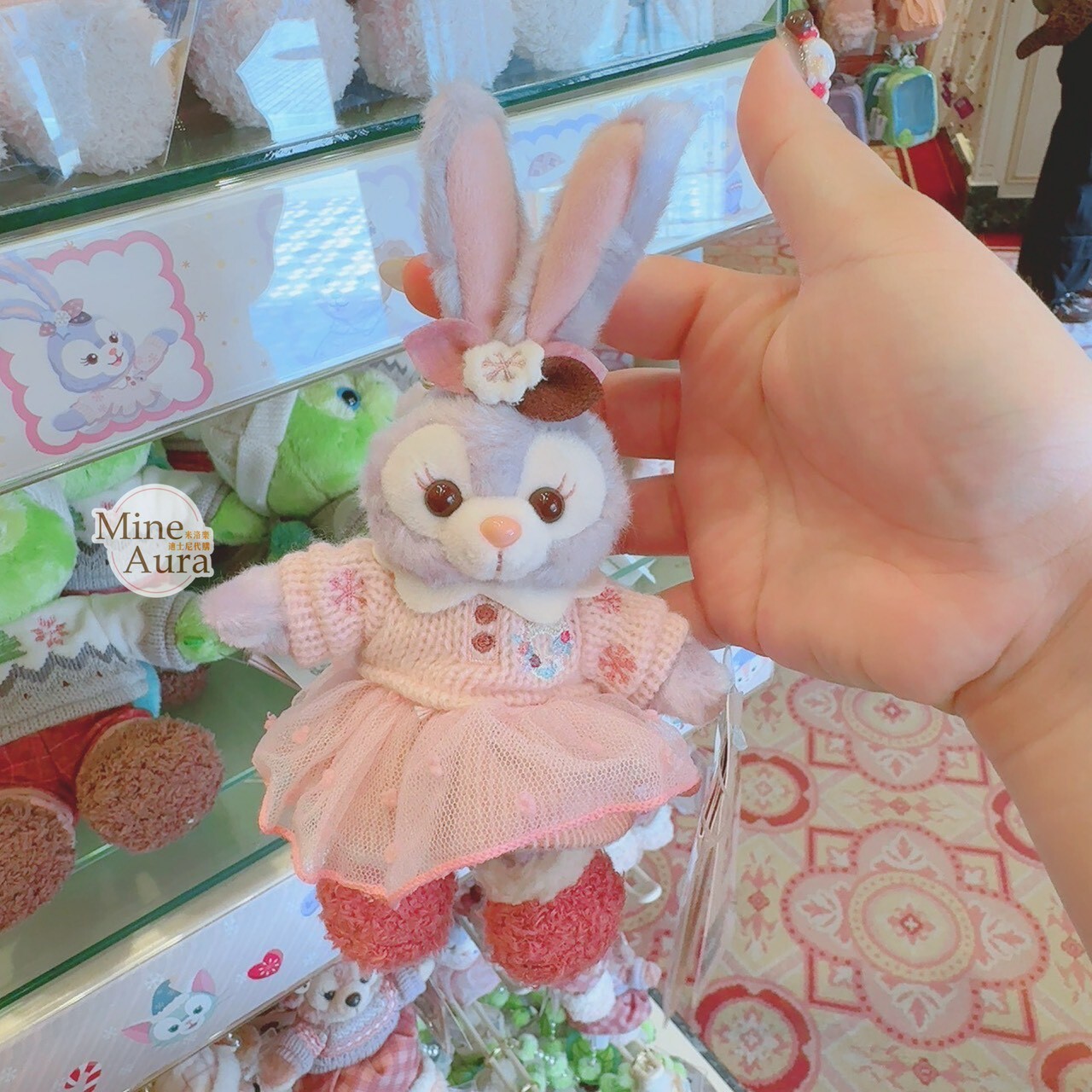 2025 聖誕節派對 達菲 Duffy 與好友們 史黛拉露 星黛露 StellaLou 鑰匙圈 吊飾 -香港迪士尼樂園