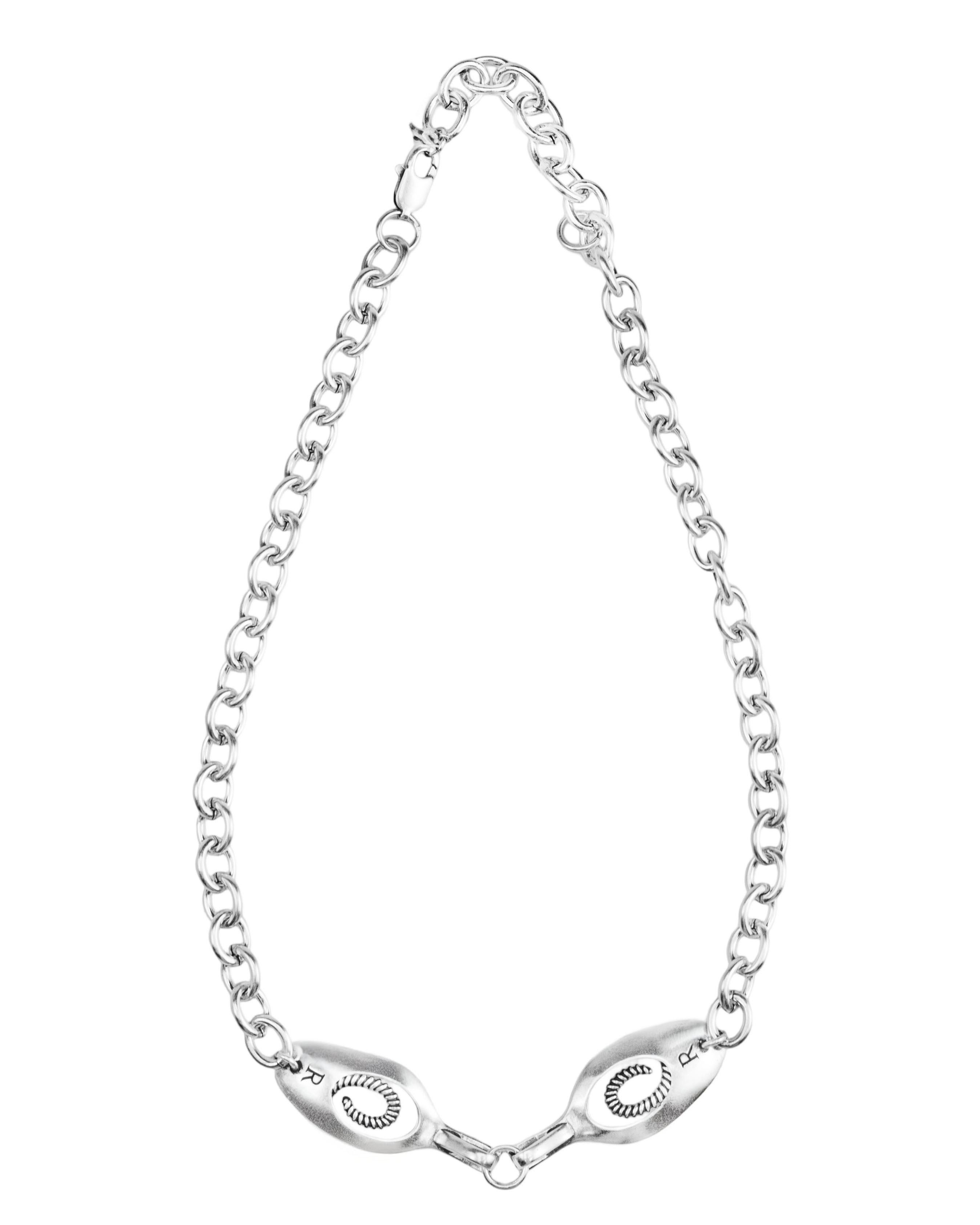 RECOVERY 失能湯匙粗短項鍊 (古銀)