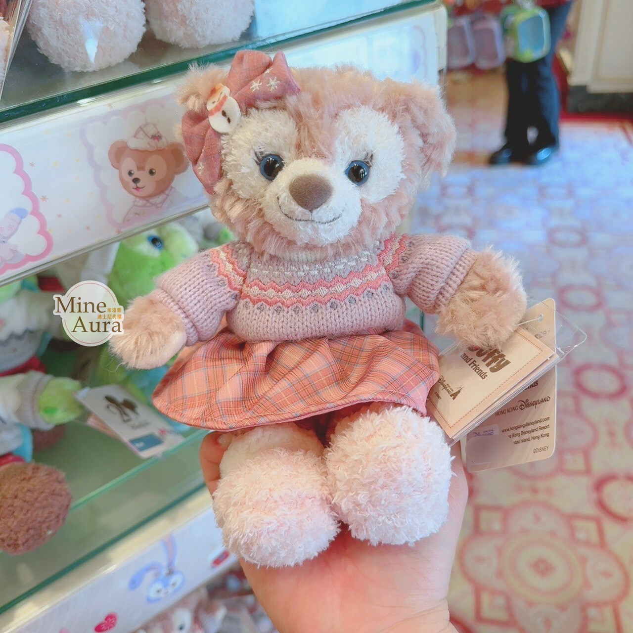 2025 聖誕節派對 達菲 Duffy 與好友們 雪莉玫 ShellieMay SS號 娃娃 玩偶 -香港迪士尼樂園