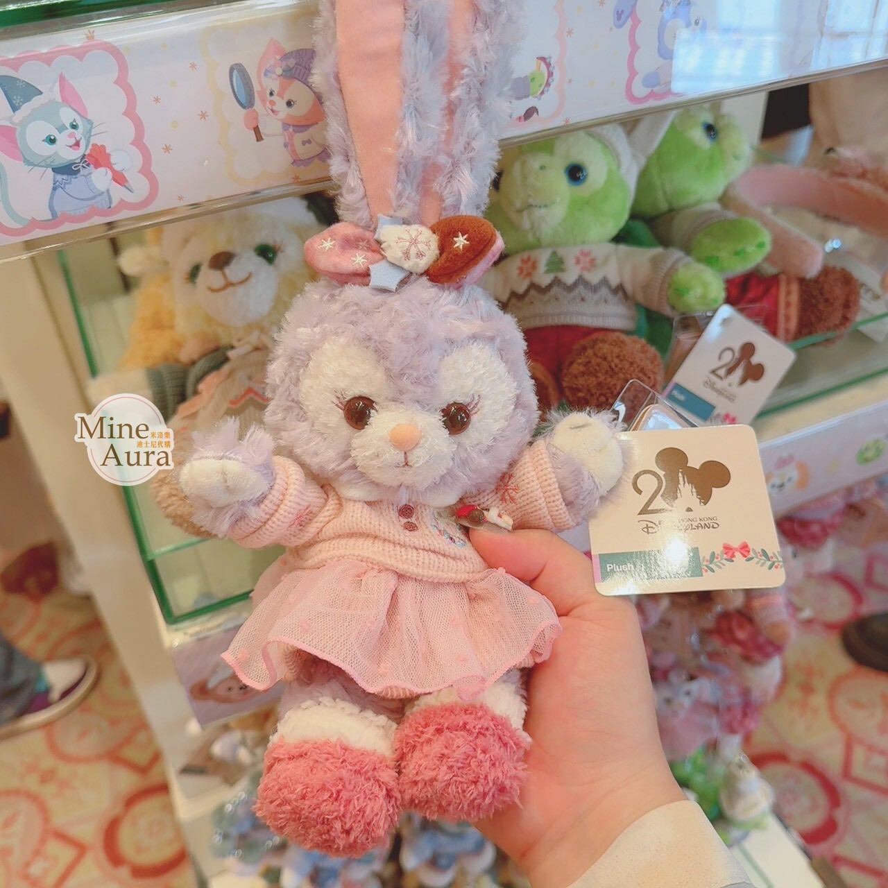 2025 聖誕節派對 達菲 Duffy 與好友們 史黛拉露 星黛露 StellaLou SS號 娃娃 玩偶 -香港迪士尼樂園