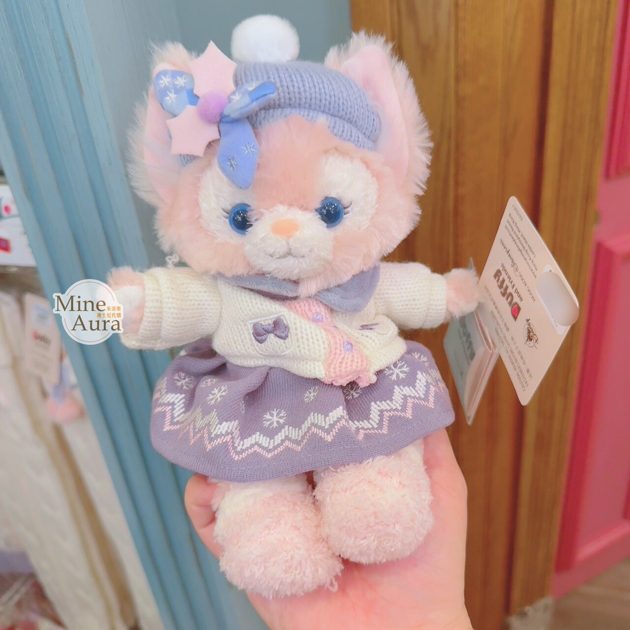 2025 聖誕節派對 達菲 Duffy 與好友們 玲娜貝兒 Lina bell SS號 娃娃 玩偶 -香港迪士尼樂園