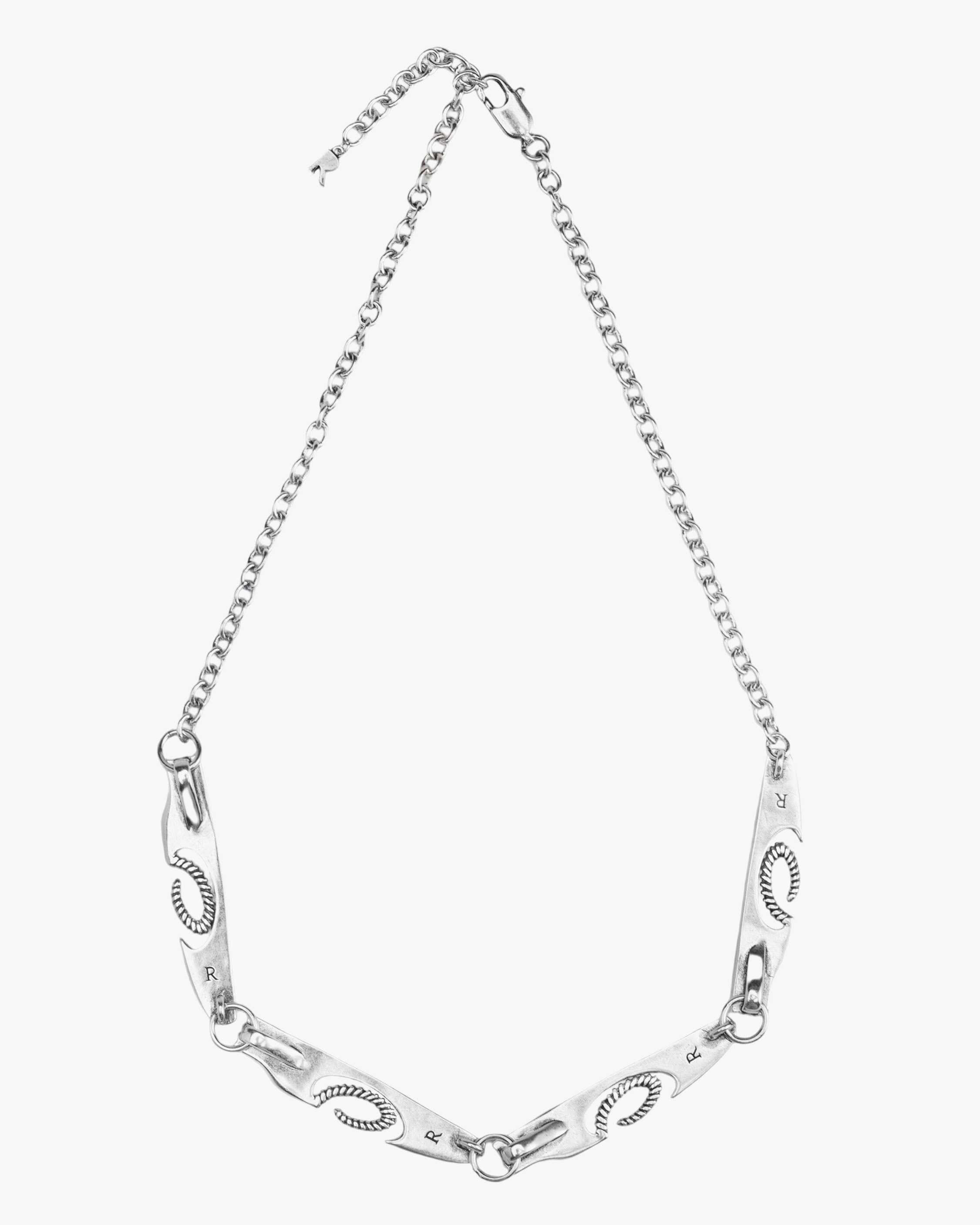 RECOVERY 失能刀子粗短項鍊 (古銀)