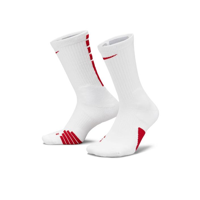 Nike Elite Crew 中筒襪 長襪 襪子 運動襪 男女款 白紅 SX7622-103 [台灣現貨]