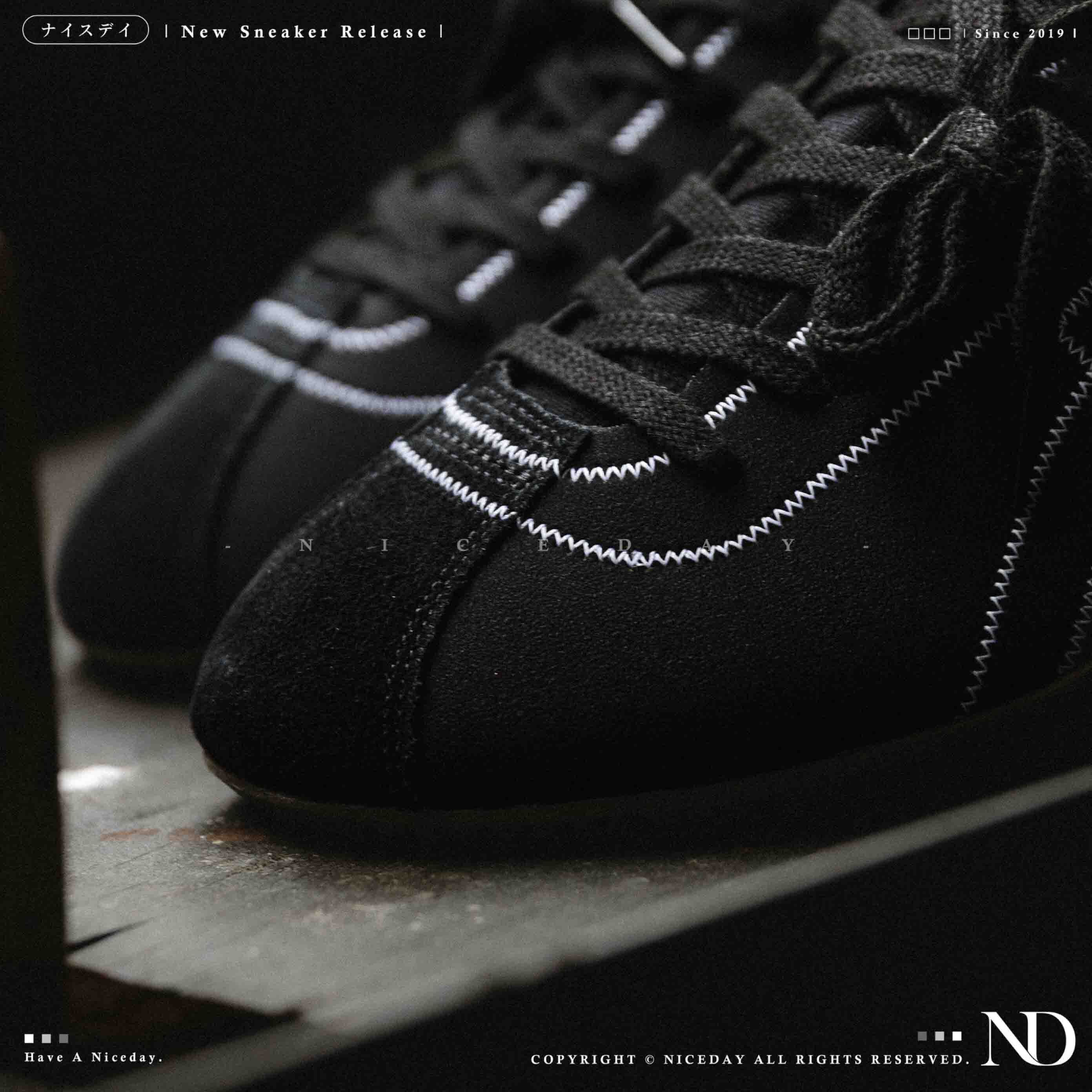 NICEDAY 代購 Onitsuka Tiger 鬼塚虎 SCLAW 麂皮 束口鞋 復古 板鞋 輕便 黑色 焦糖底 1183B969-001