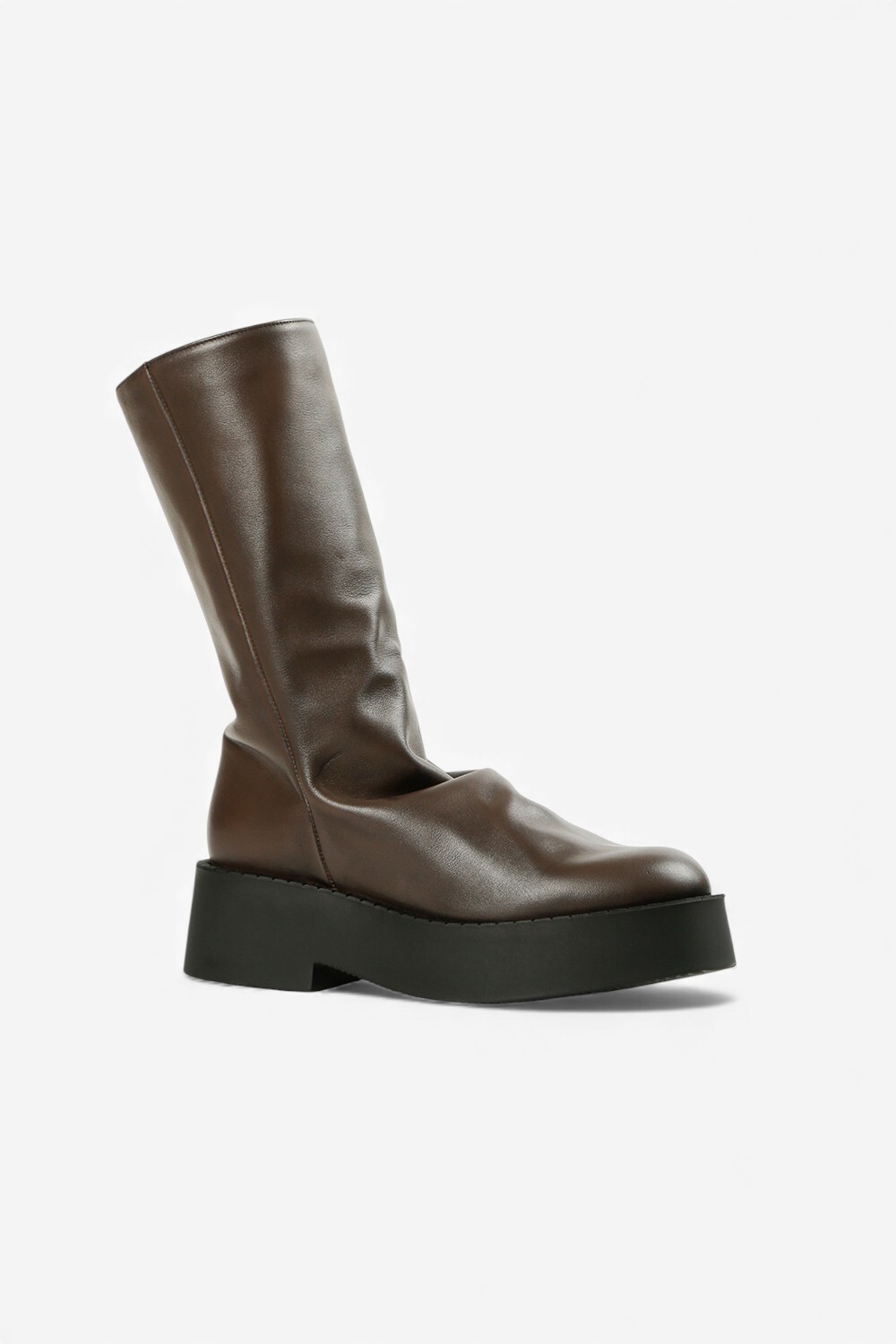 義大利厚底中長靴