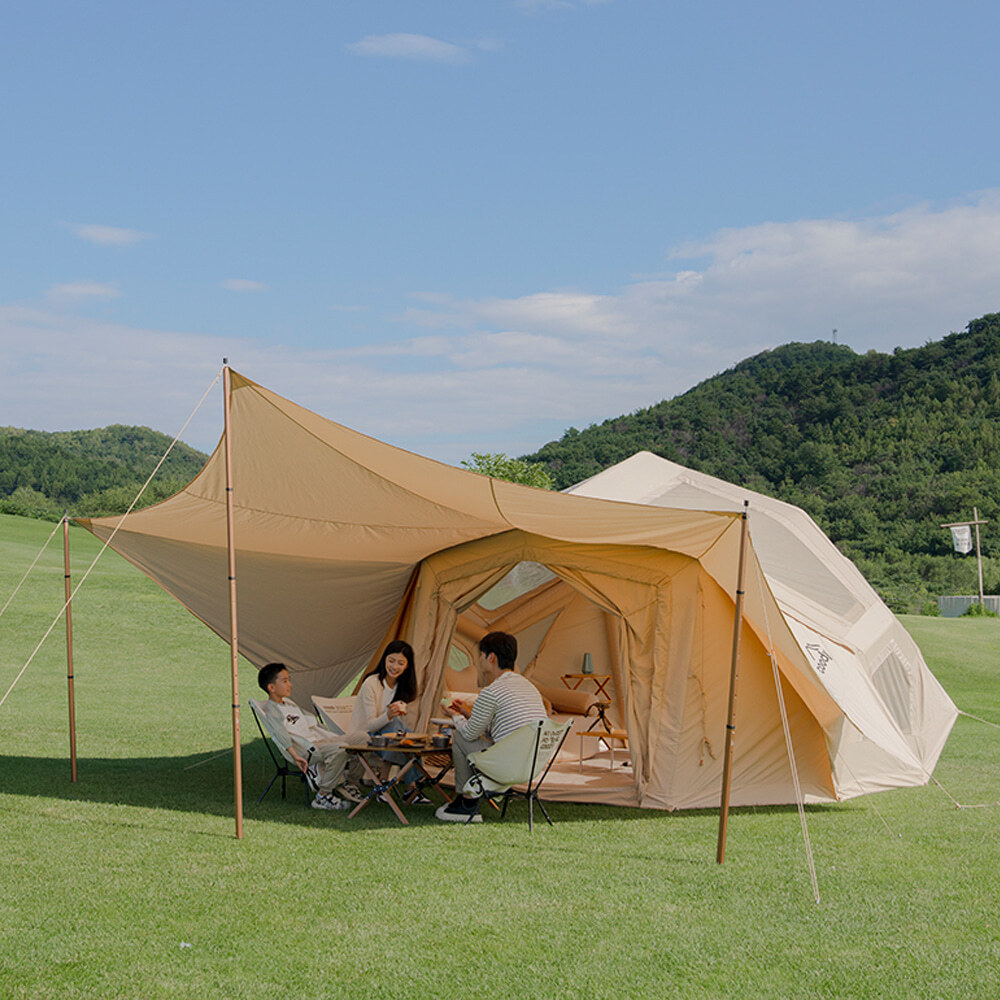 比家還溫暖的 BESTONA 充氣帳篷一晚