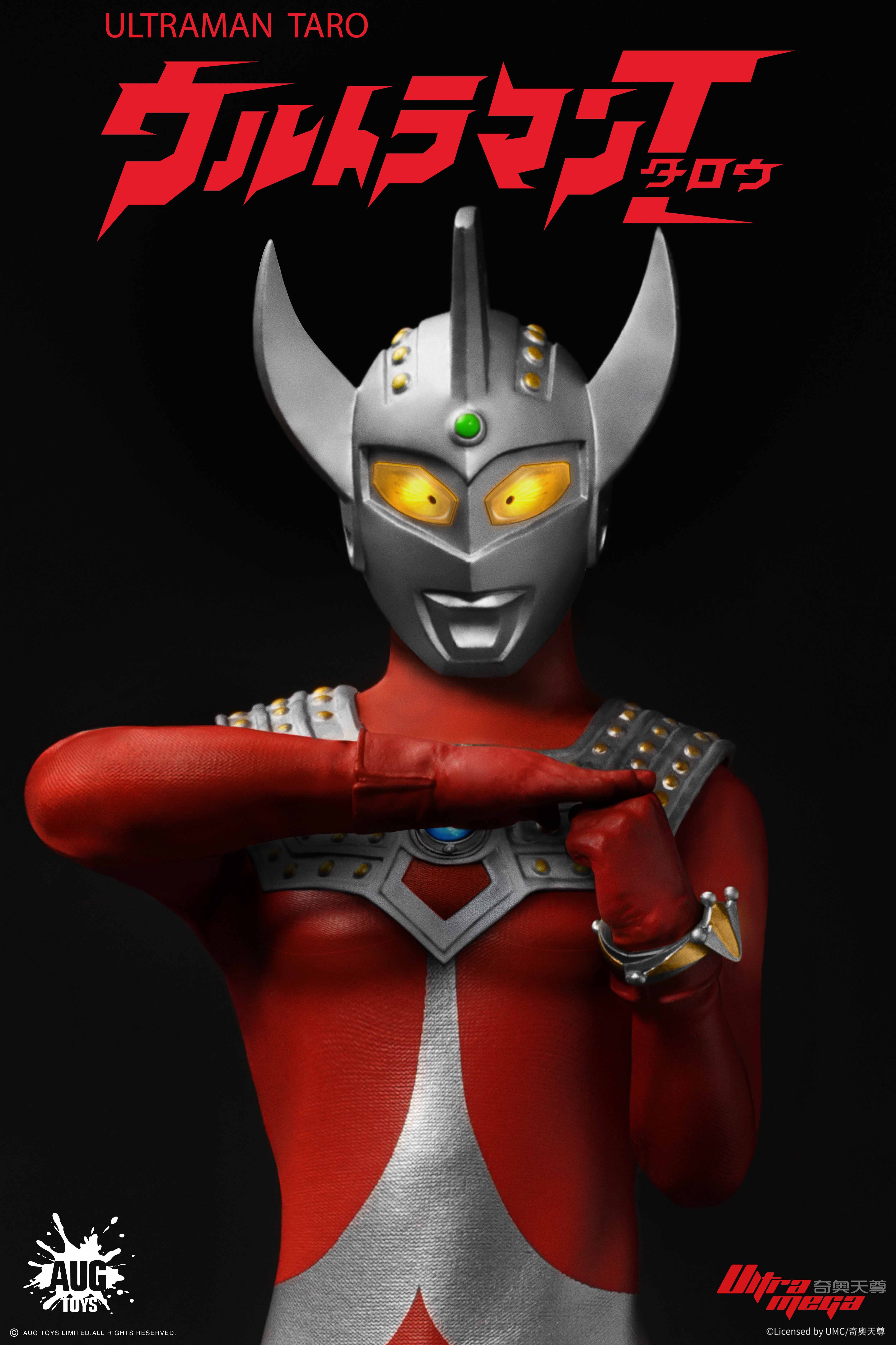 [訂金] AUGTOYS 正版授權 6吋 F6001 奧特曼泰羅 布衣可動人偶