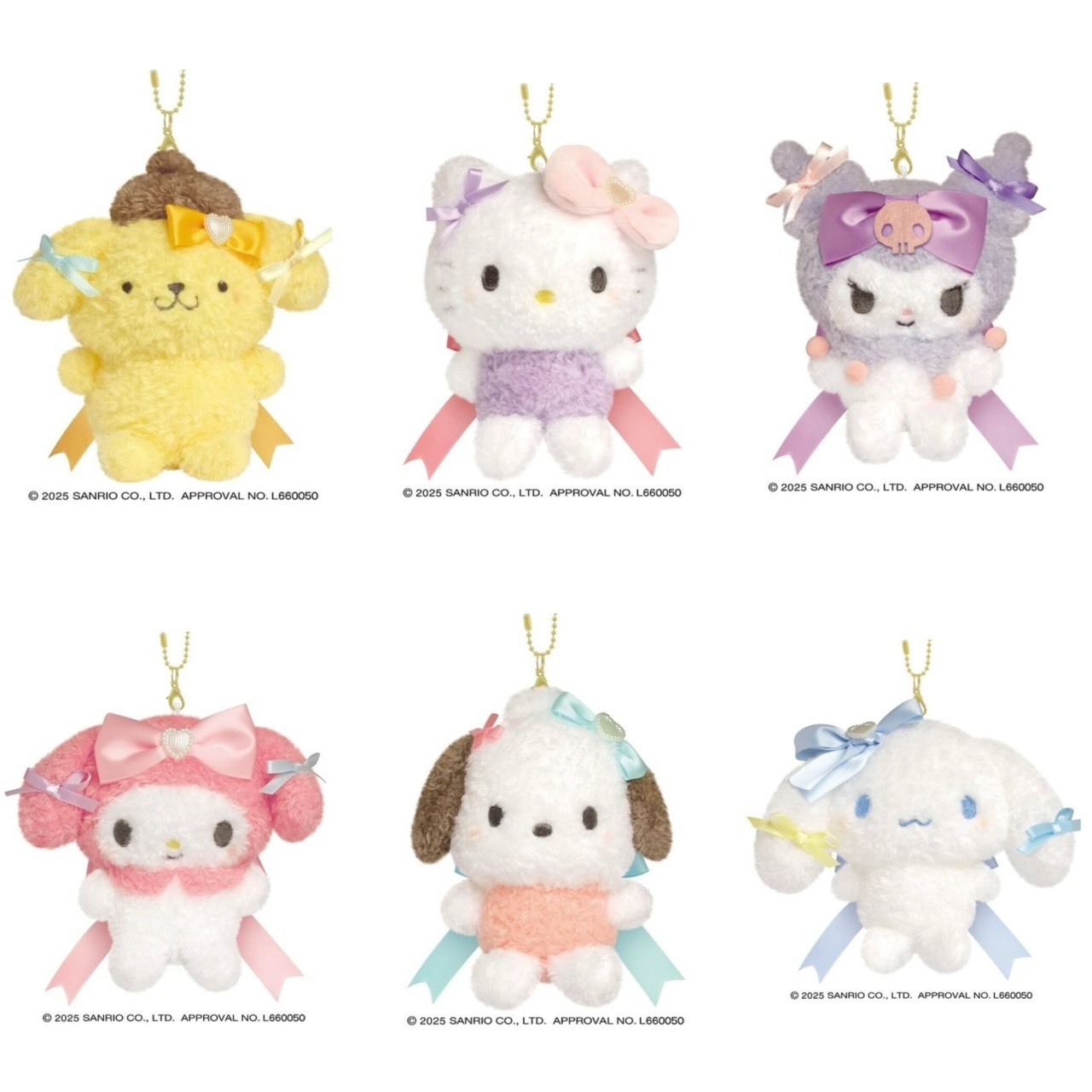 iSNEAKERS｜日本 Sanrio 三麗鷗 緞帶蝴蝶結吊飾