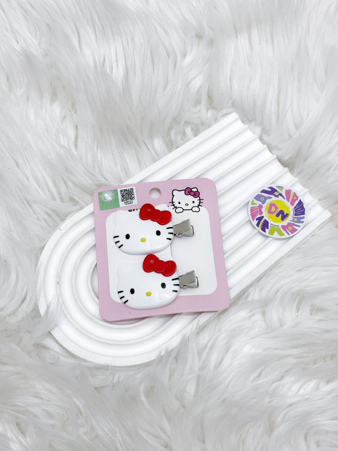 韓國連線 - KITTY貓 可愛髮夾組B款 現貨