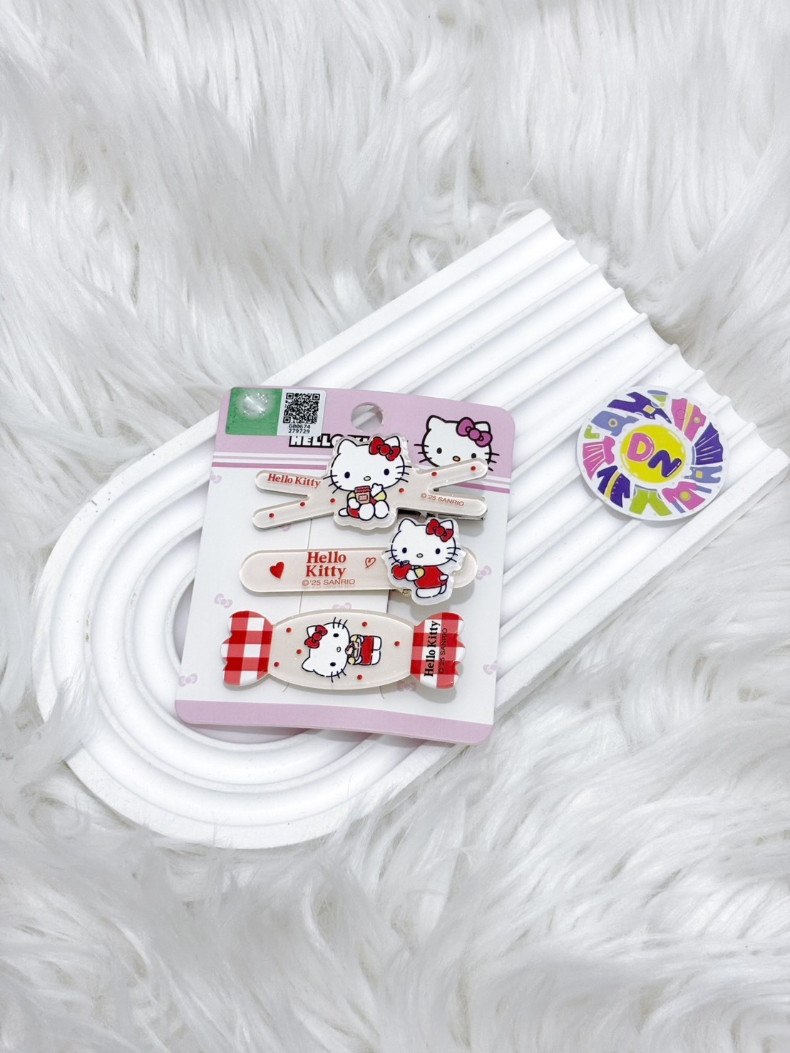 韓國連線 - KITTY貓 可愛髮夾組C款 現貨