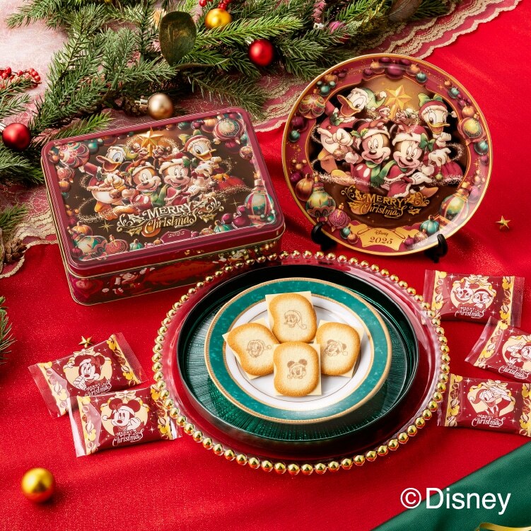 【聖誕限定】Tokyo Banana x Disney 聖誕鐵盒香蕉夾心餅