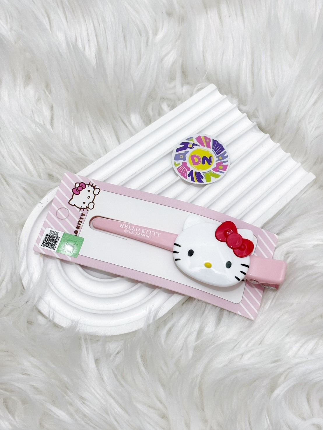 韓國連線 - KITTY貓 超大髮夾 現貨