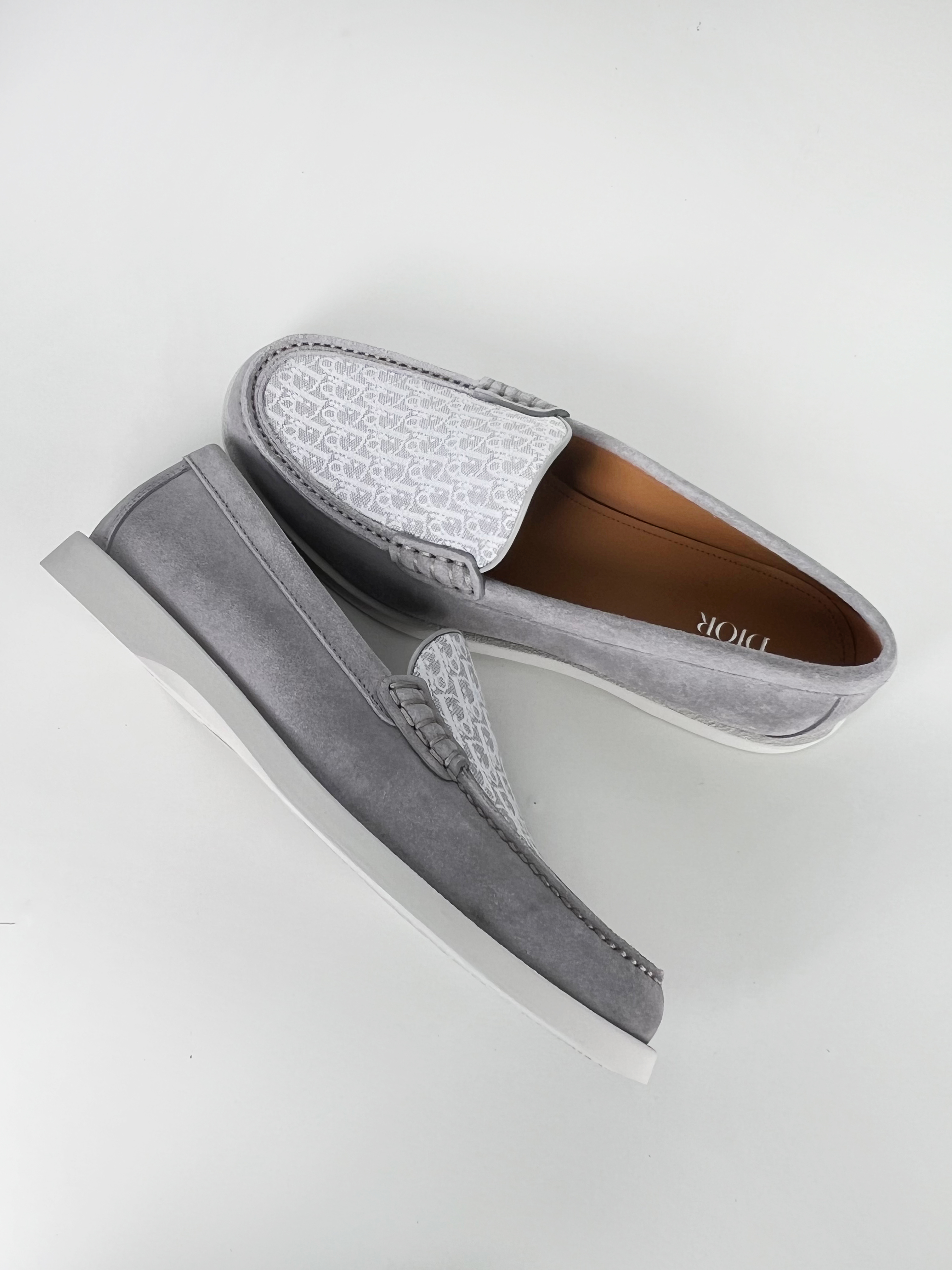 Dior Granville Oblique 緹花樂福鞋【3LO131ZWN_H868】