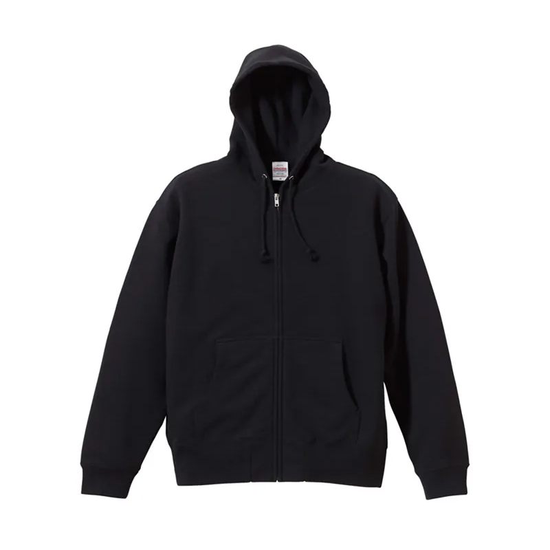 United Athle UA 10 OZ 純棉 連帽外套 拉鍊外套 黑色 3521301-002 [台灣現貨]