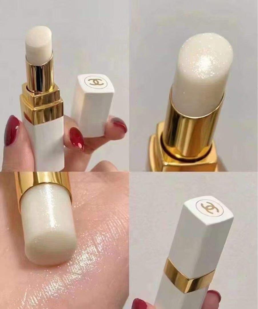 少 量 現 貨丨Chanel Rouge Coco Baume 持色潤唇膏柔霧光澤 1.5g 白管 912 Dreamy White