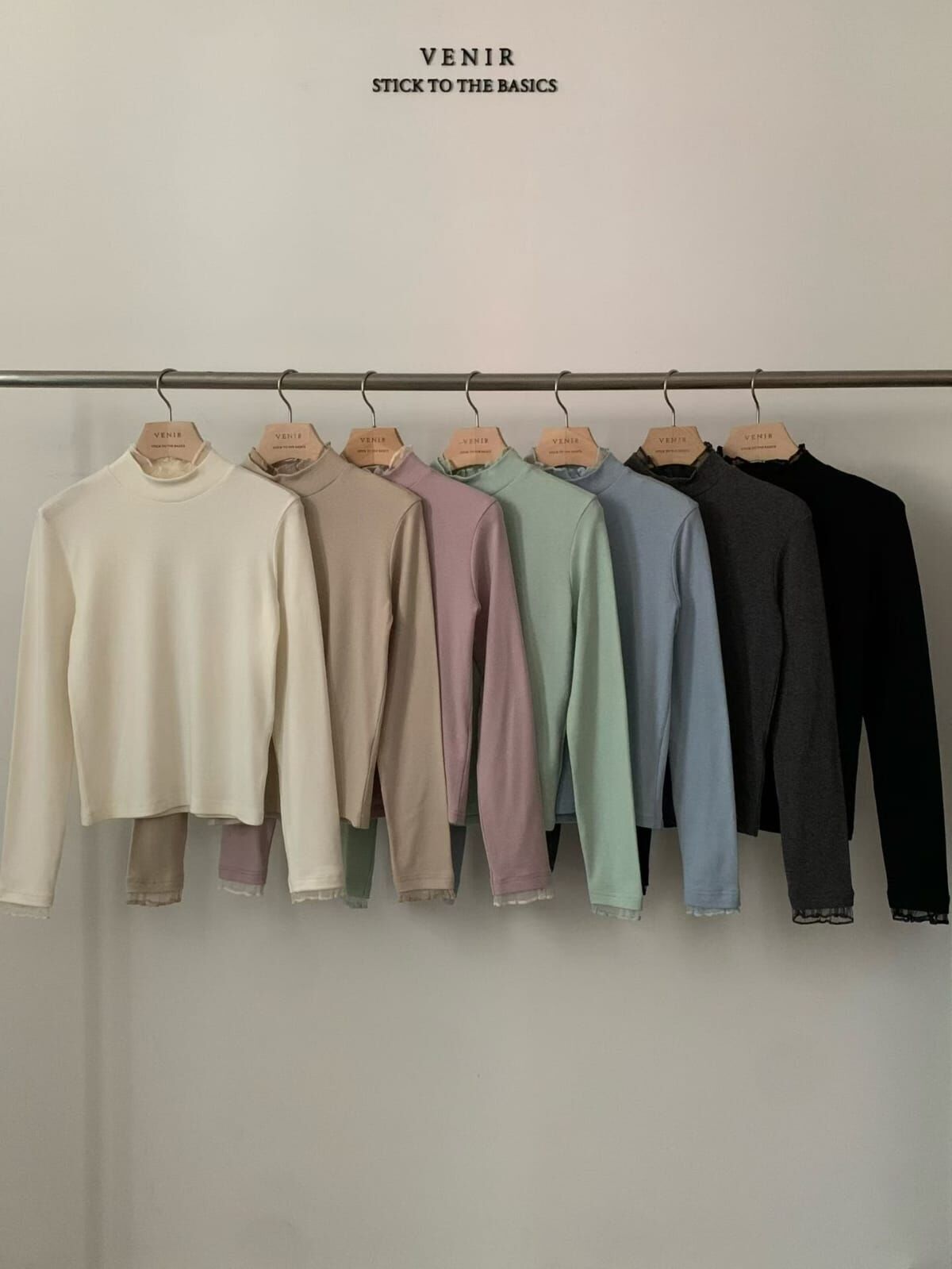 VR5246 優雅羊毛蕾絲內搭