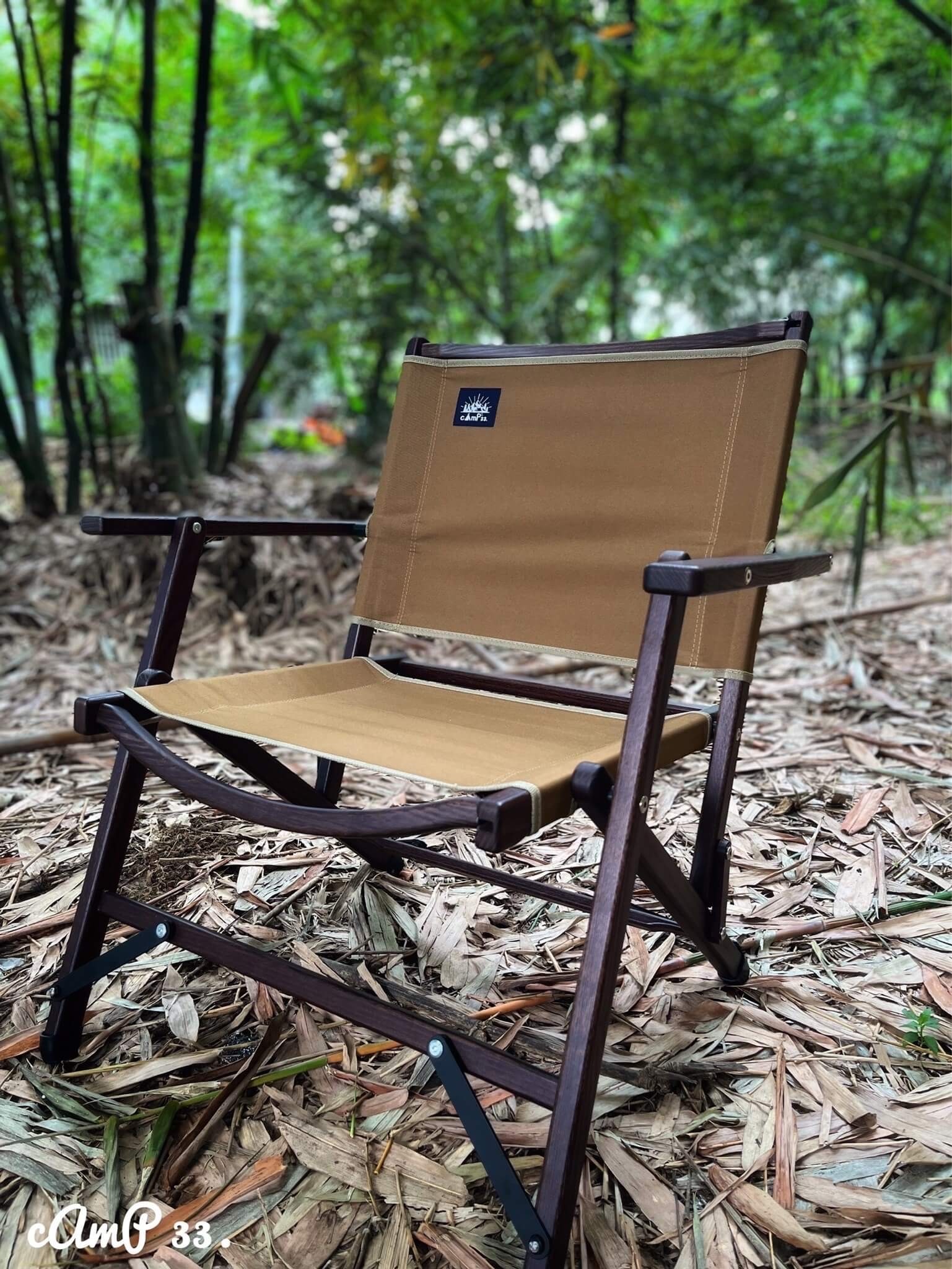 cAmP33 純手工實木可收納椅 露營椅