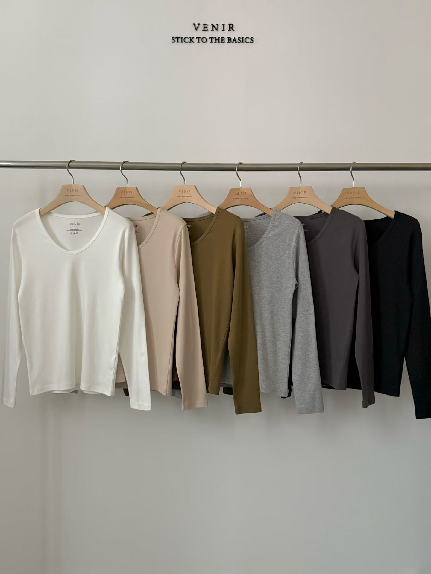 VR5255 長袖打底圓領上衣