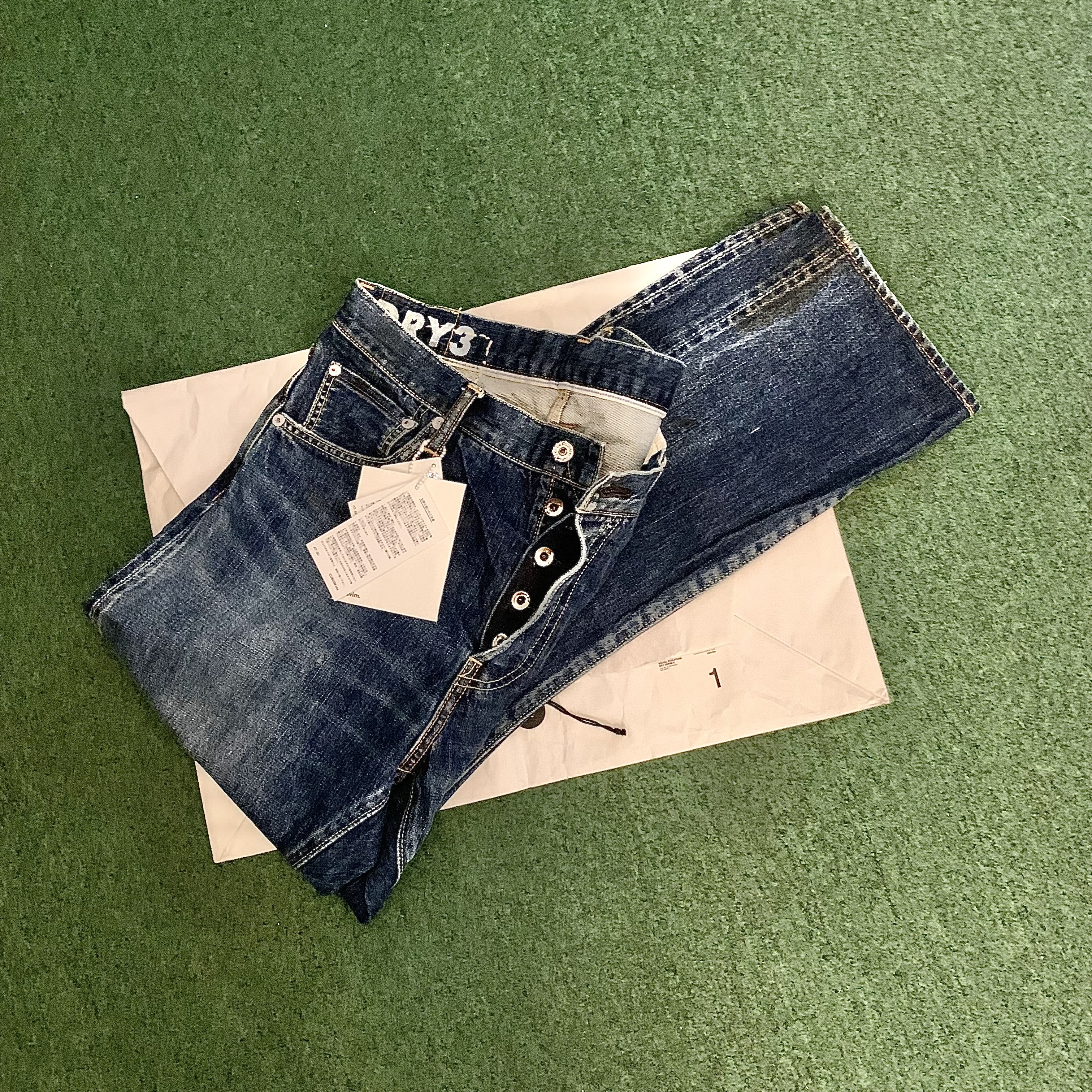 ON SALE: VISVIM SOCIAL SCULPTURE DRY DENIM-3 - SIZE 1 IN STOCK NOW (現貨發售中)