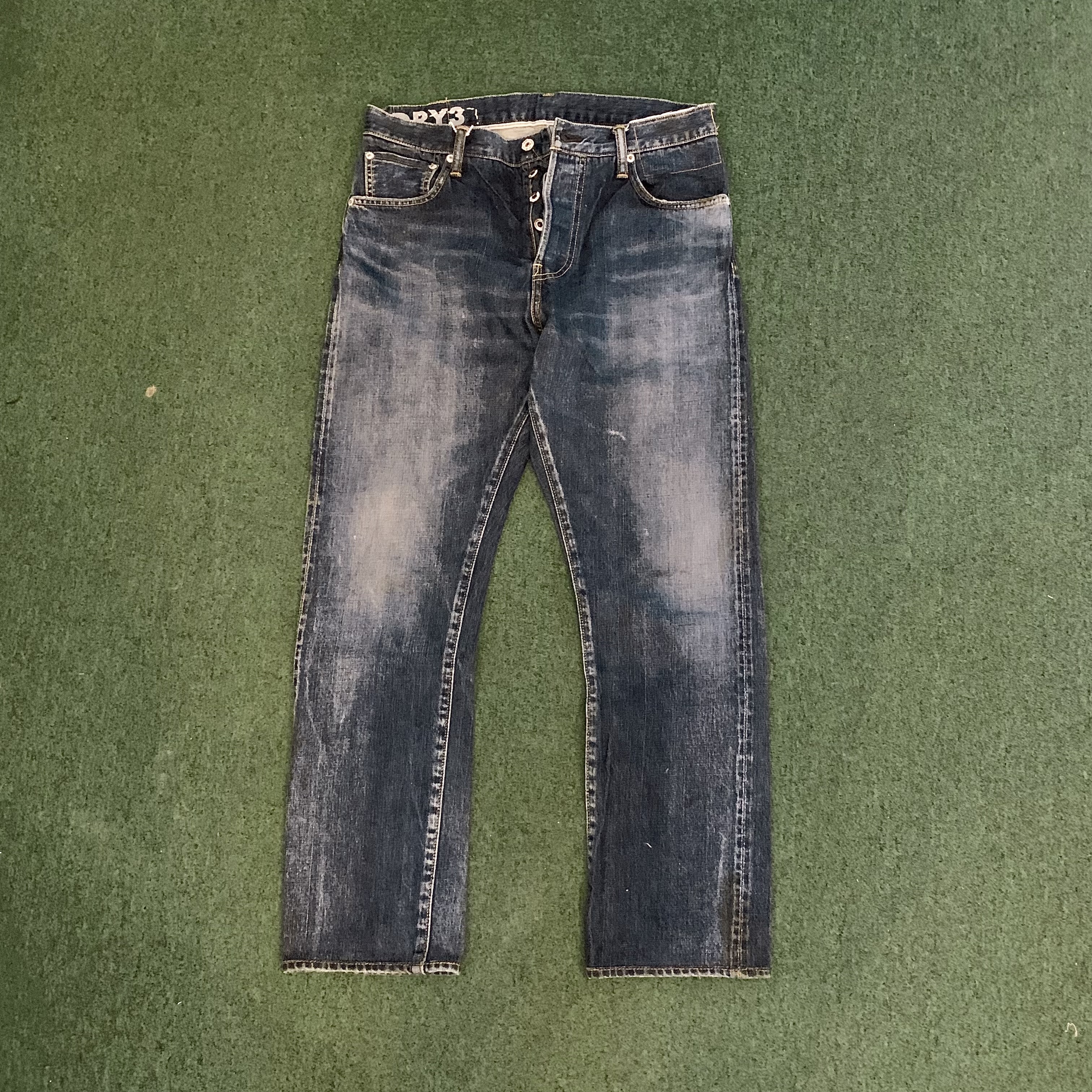 ON SALE: VISVIM SOCIAL SCULPTURE DRY DENIM-3 - SIZE 1 IN STOCK NOW (現貨發售中)