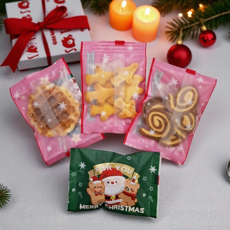 聖誕節餅乾或棉花糖玩具包,聖誕節餅乾包,聖誕節玩具餅乾包Christmas cookie or marshmallow toy bag, Christmas cookie bag, Christmas toy cookie bag