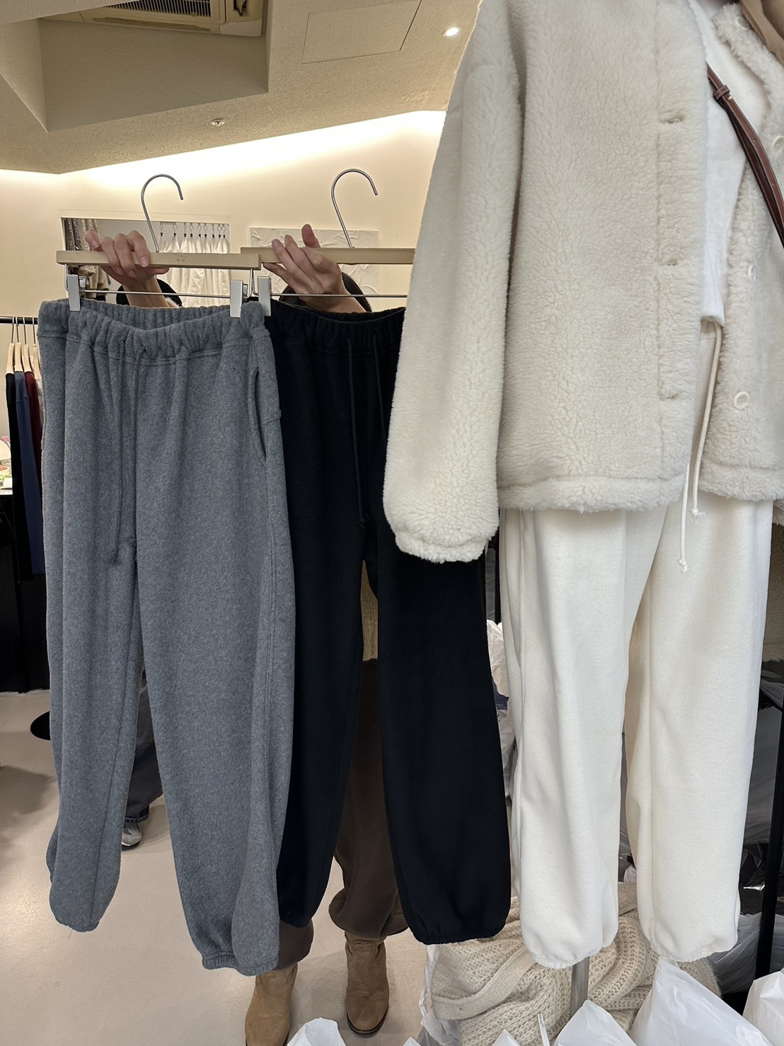 【韓國廠播】 A21 好比例縮口棉褲