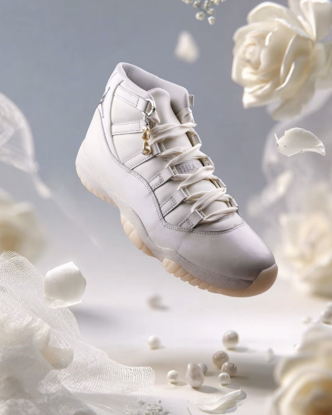 【Focus Store】部分現貨 Nike Air Jordan 11 Retro Wmns "Pearl White" 珍珠白 AR0715-110