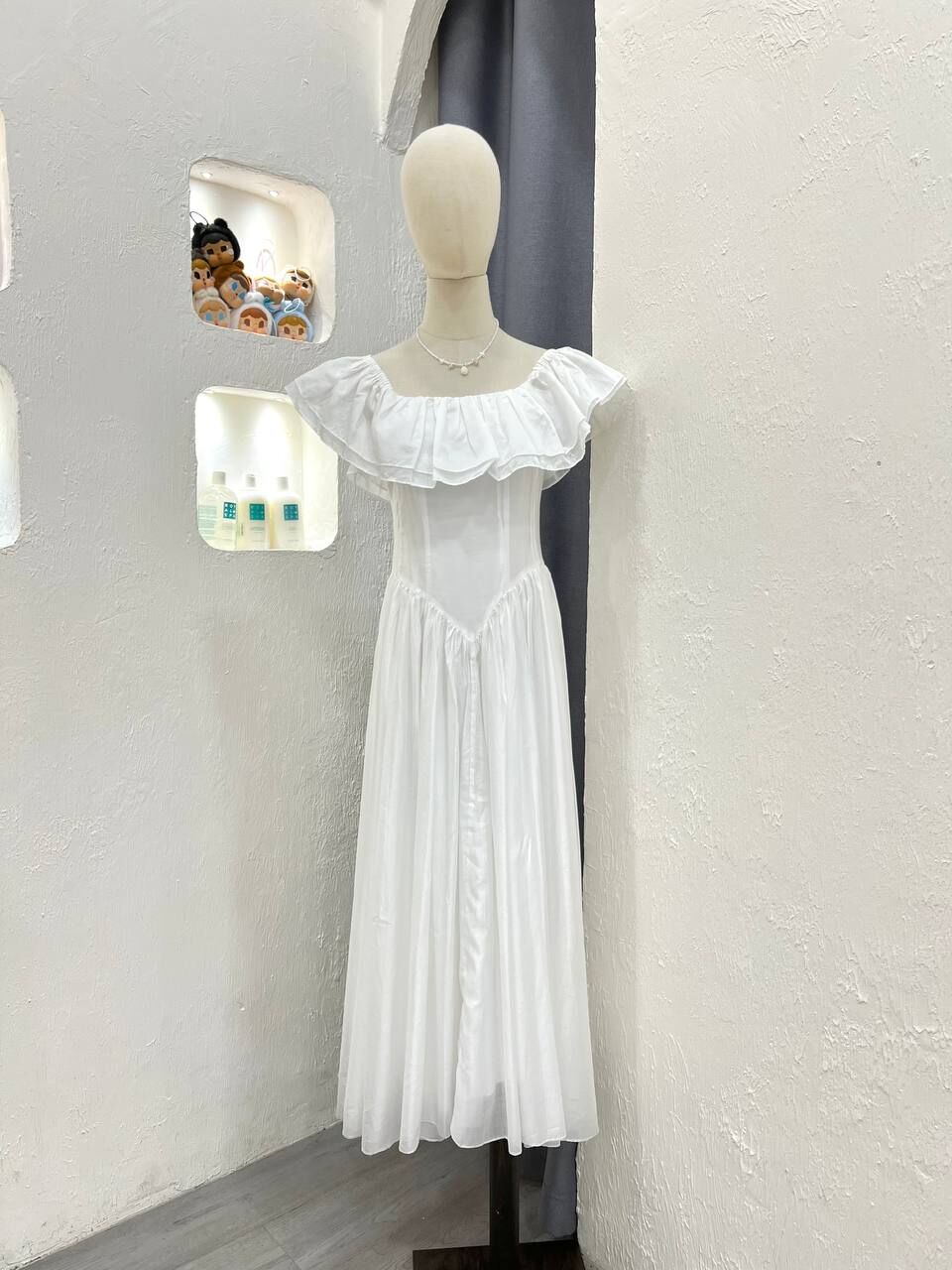 Off Shoulder Long Dress