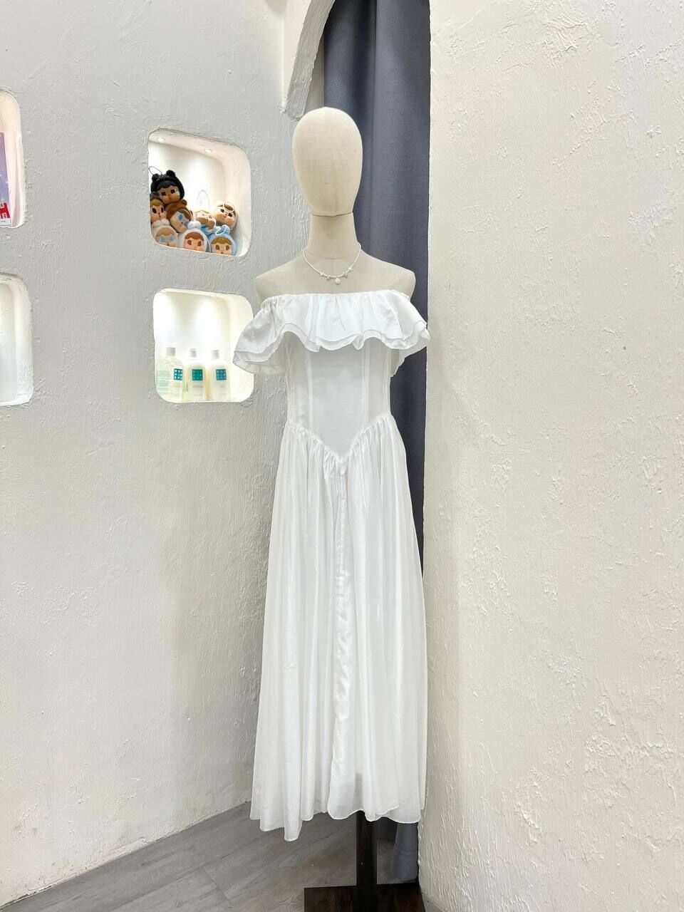 Off Shoulder Long Dress