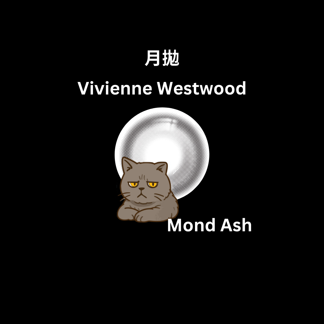 Vivienne Westwood 1 month Mond Ash 月拋棄型有色彩妝隱形眼鏡｜每盒1片
