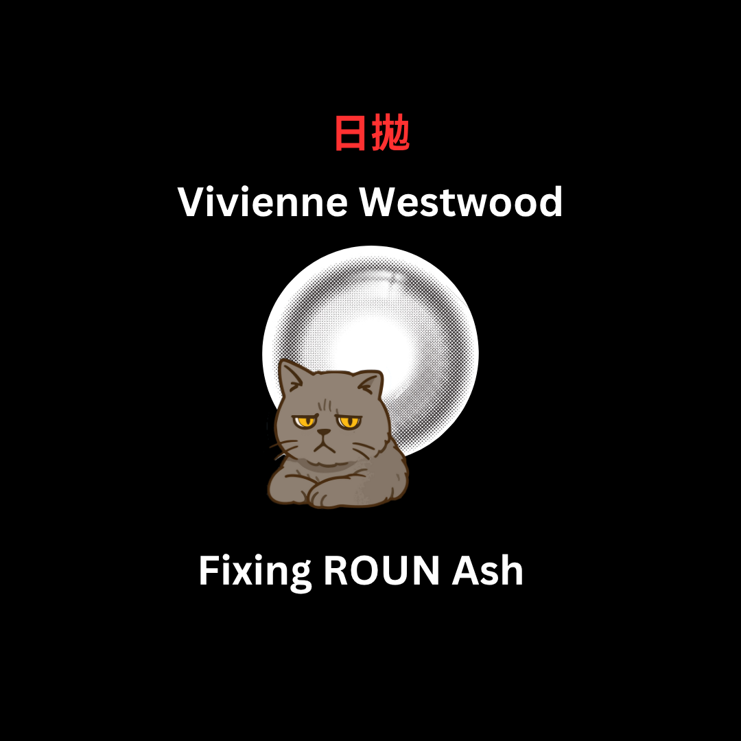 [日拋]Vivienne Westwood Fixing 1 DAY ROUN Ash 日拋棄型有色彩妝隱形眼鏡｜每盒10片