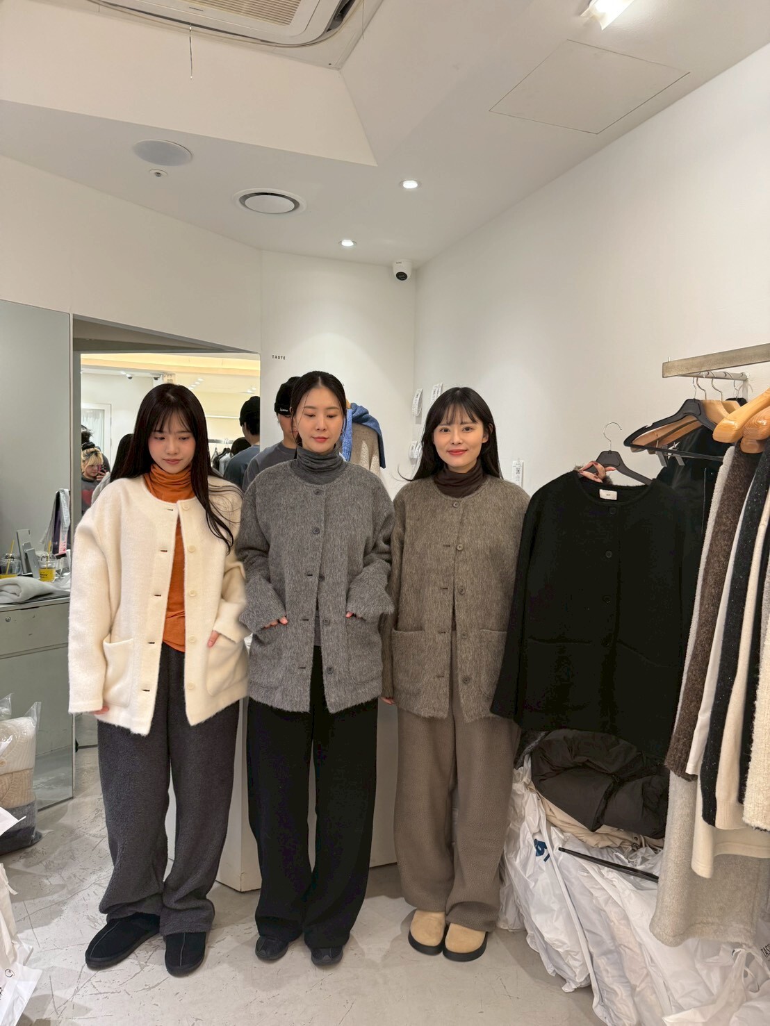 TT5260 混色毛毛寬鬆外套