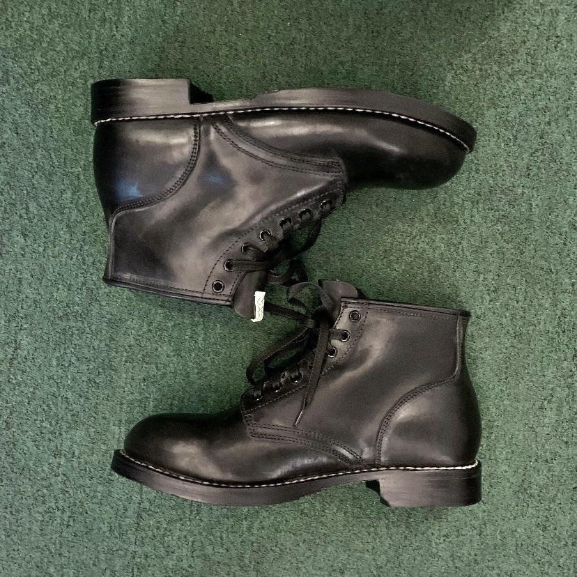 ON SALE: VISVIM BRIGADIER BOOTS-FOLK *Italian Horsehide - BLACK SIZE 12 IN STOCK NOW (現貨發售中)