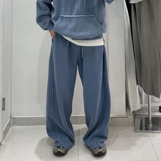 洗水淨色運動褲 HD-053P