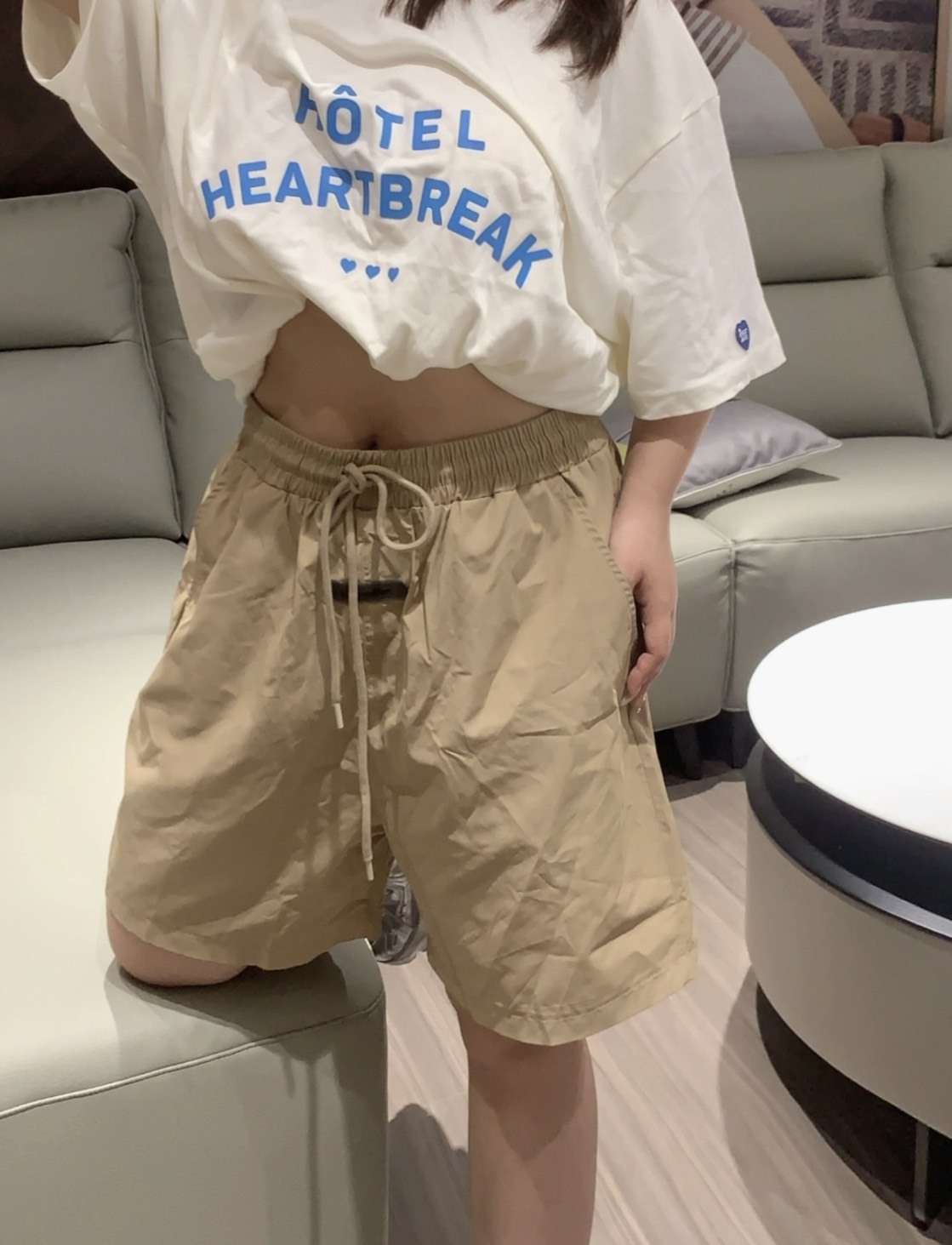 INNERSECT 三生萬物立體字體尼龍短褲-INN24SSBSP057