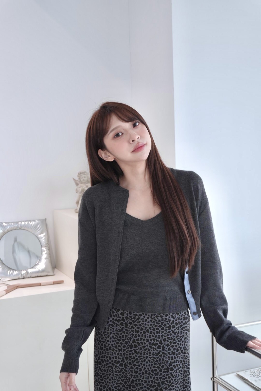 ᴋᴏʀᴇᴀ 現貨 韓女日常針織兩件套